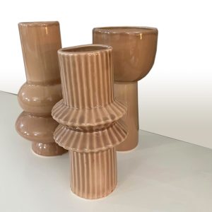 SET FLORERO CERAMICA